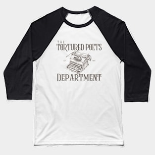 The Tortured Poets Department TTPD Baseball T-Shirt